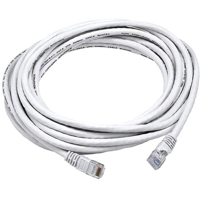 Cat6 24Awg Utp Ethernet Network Patch Cable, 20Ft White