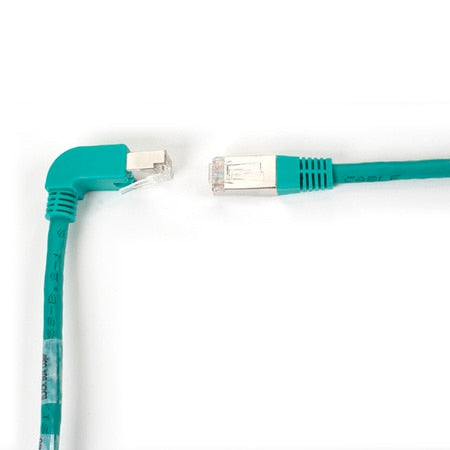 Cat6 250-Mhz Molded Angled Stranded Ethernet Patch Cable - Shielded (S/Ftp), Cm Bbx-Evnsl212S01090Ds