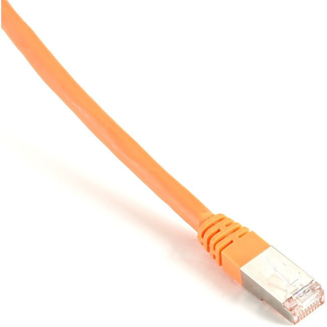 Cat6 400-Mhz Molded Boot Solid Ethernet Patch Cable-Shielded(F/Utp),Cmp Plenum(R Bbx-Evnsl0273Or-0001