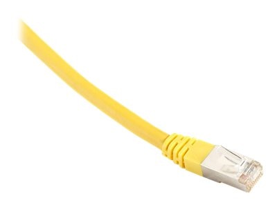 Cat6 400-Mhz Molded Boot Solid Ethernet Patch Cable-Shielded(F/Utp),Cmp Plenum(R Bbx-Evnsl0273Yl-0025