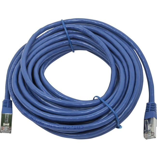 Cat6A Stp Cable_ 30Ft Blue