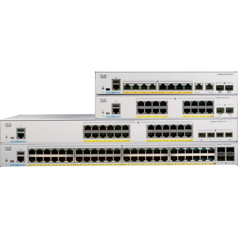 Catalyst 1000 24Port Ge Full,Poe 4X10G Sfp