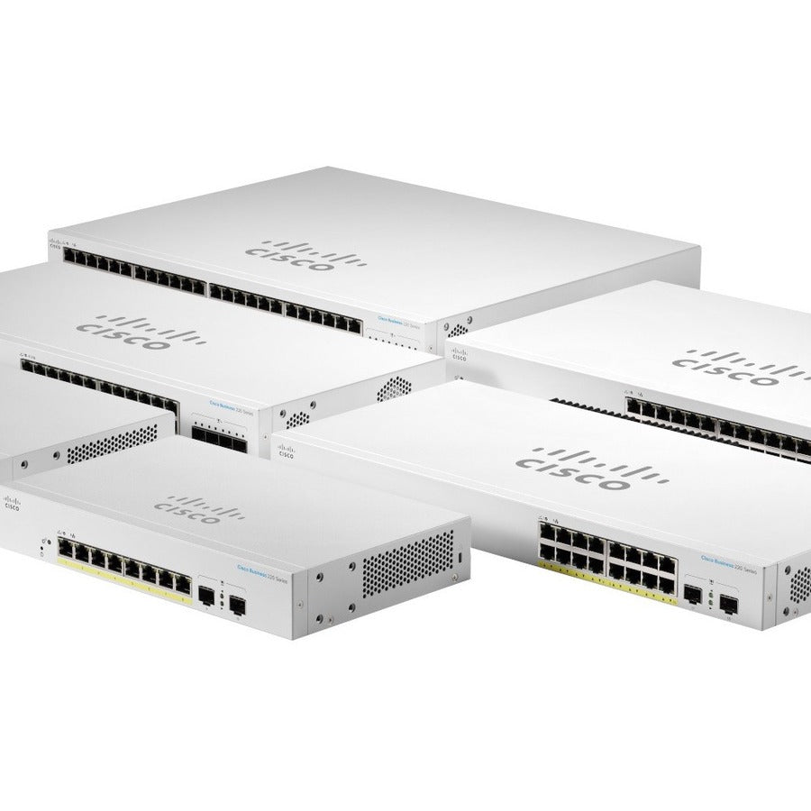 Cbs220 Smart 48Port Ge Full Poe,4X10G Sfp+