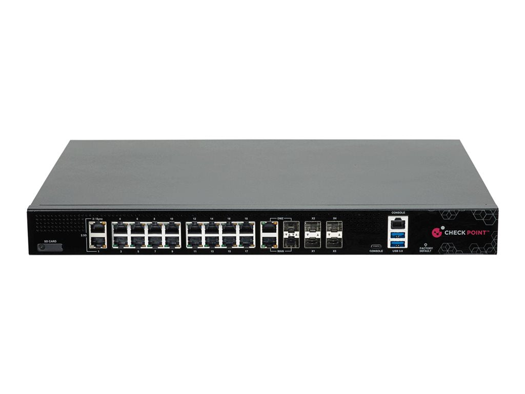 Check Point Quantum Spark 2000 - Security appliance - with 1 year Sand