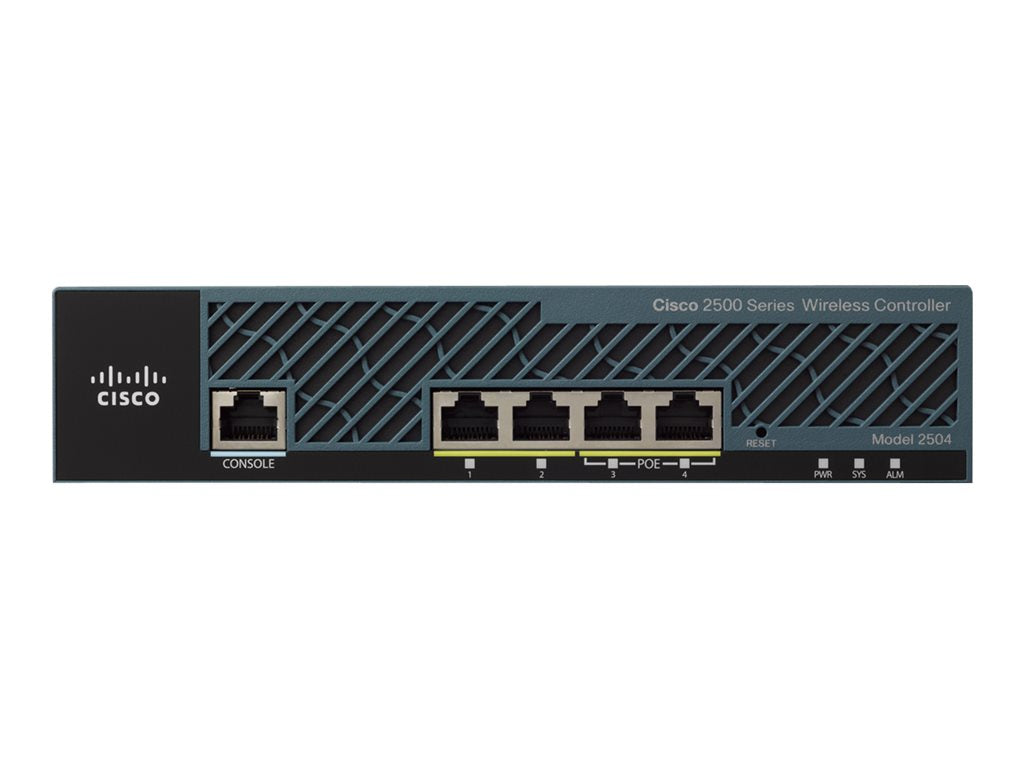 Cisco Controller Plain Cisco 2504 Wireless Controller - Bundle - network management device