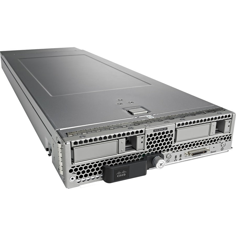Cisco B200 M4 Blade Server - 2 X Intel Xeon E5-2630 V3 2.40 Ghz - 128 Gb Ram - Serial Attached Scsi (Sas), Serial Ata Controller