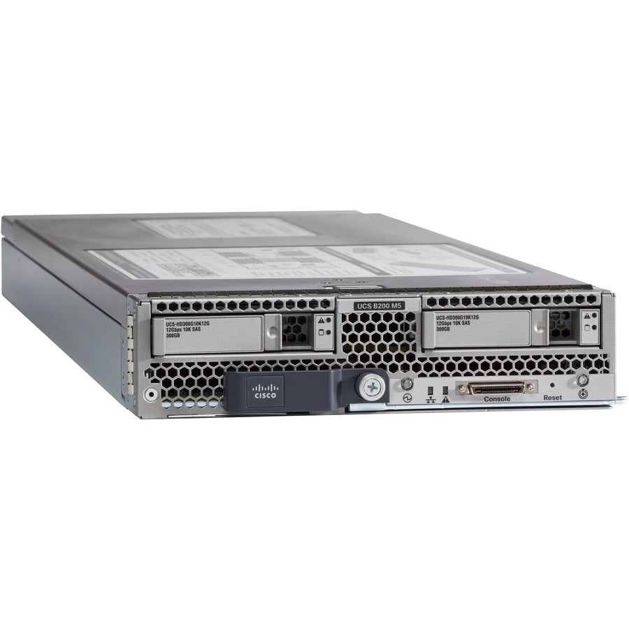 Cisco B200 M5 Blade Server - 2 X Intel Xeon Silver 4114 2.20 Ghz - 96 Gb Ram - Serial Ata, 12Gb/S Sas Controller Ucs-Sp-B200M5-S2