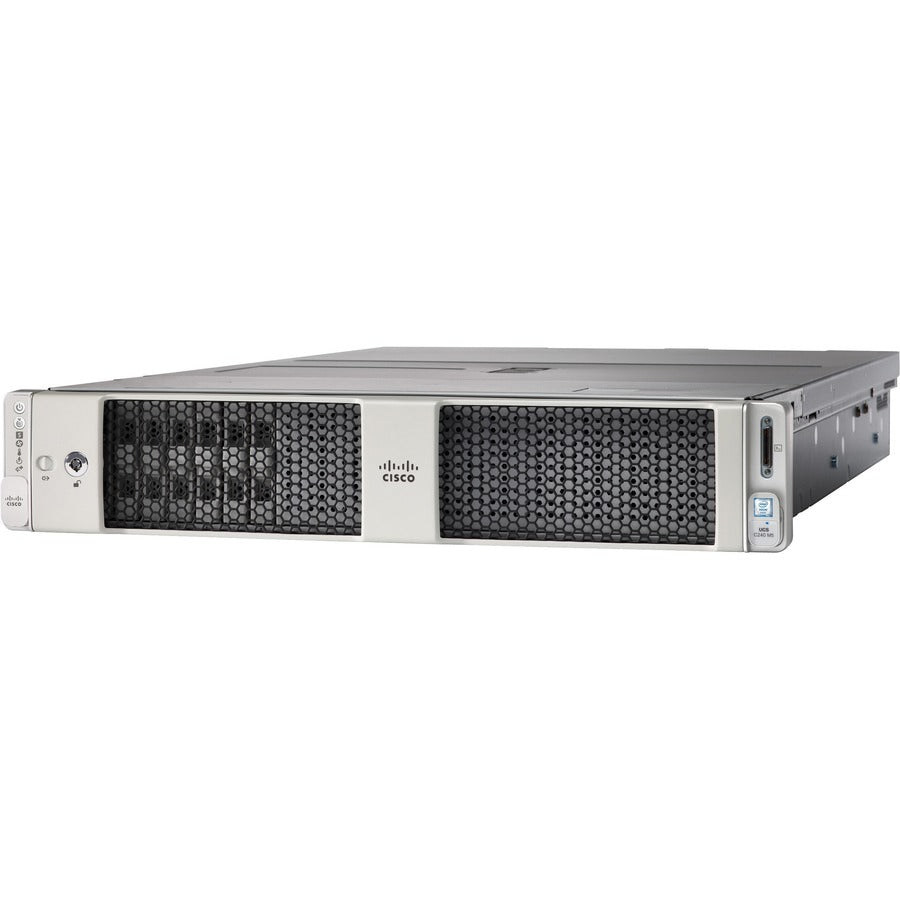 Cisco C240 M5 2U Rack-Mountable Server - 2 X Intel Xeon Silver 4110 2.10 Ghz - 32 Gb Ram - 12Gb/S Sas Controller
