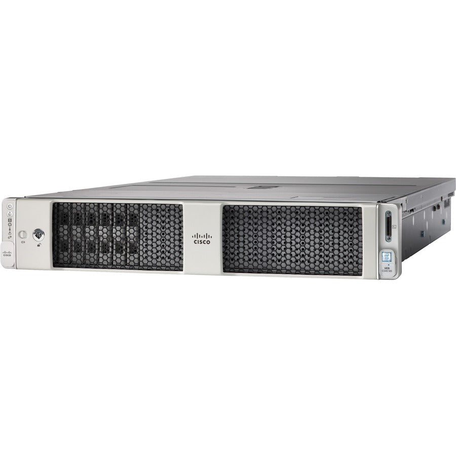 Cisco C240 M5 2U Rack-Mountable Server - 2 X Intel Xeon Silver 4110 2.10 Ghz - 96 Gb Ram - 12Gb/S Sas Controller