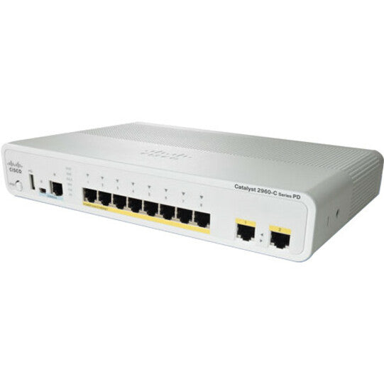 Cisco Catalyst 2960Cpd-8Pt-L Ethernet Switch