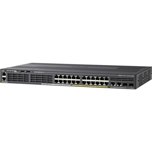 Cisco Catalyst 2960X-24Pd-L Ethernet Switch WS-C2960X-24PDL-RF