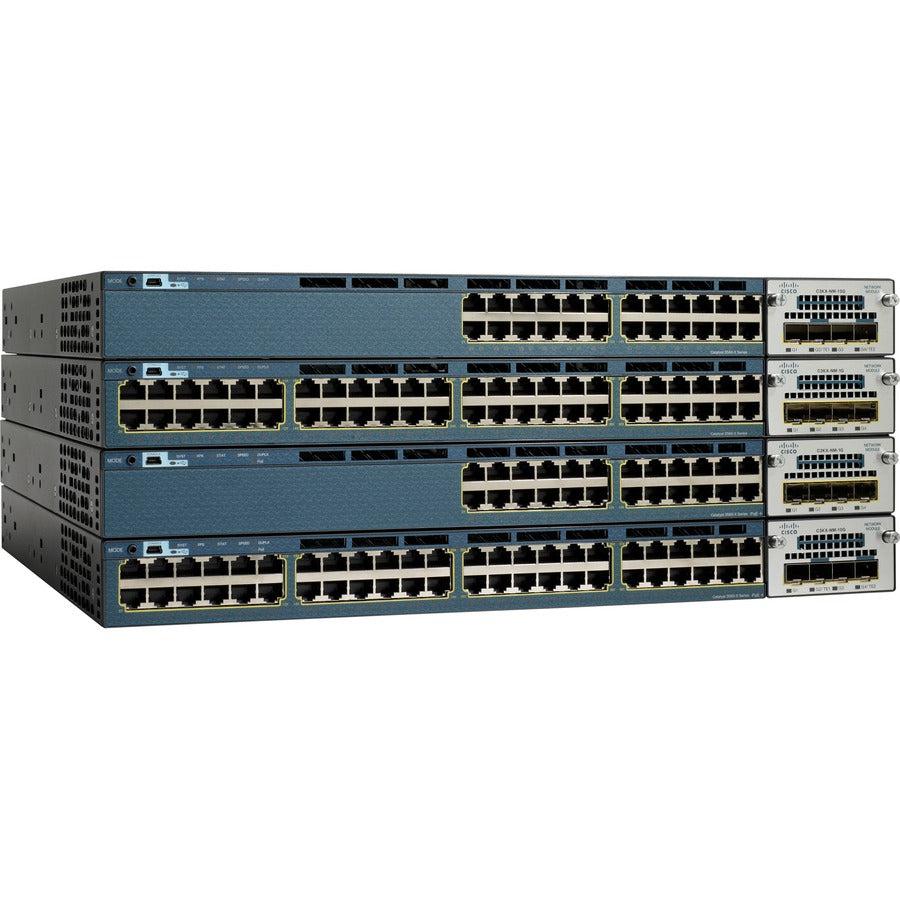 Cisco Catalyst 3560X-48P-L Gigabit Ethernet Switch