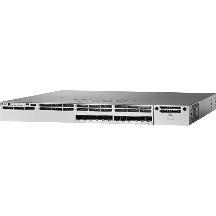 Cisco Catalyst 3850 12 Port 10G Fiber Switch IP Base