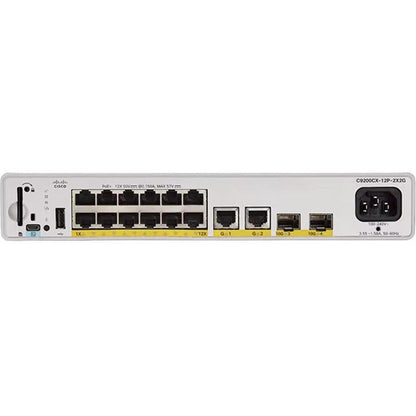 Cisco Catalyst C9200CX-12P-2X2G Ethernet Switch C9200CX-12P-2X2G-E ...