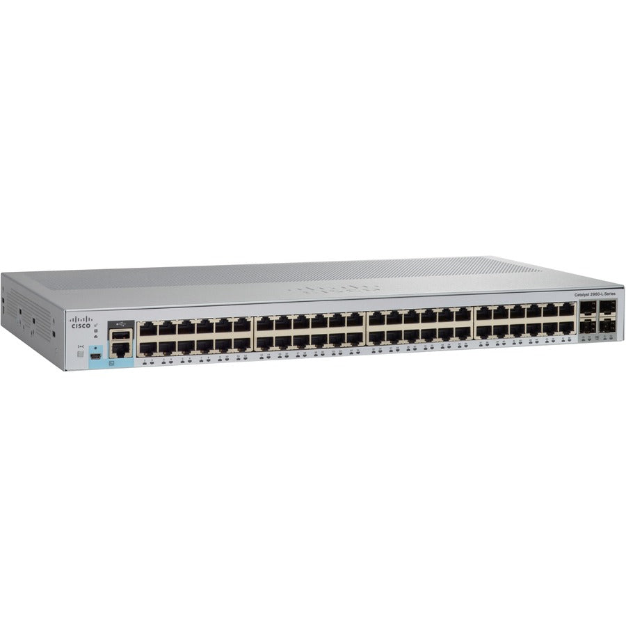 Cisco Catalyst WS-C2960L-48TQ-LL Ethernet Switch WS-C2960L-48TQLL++