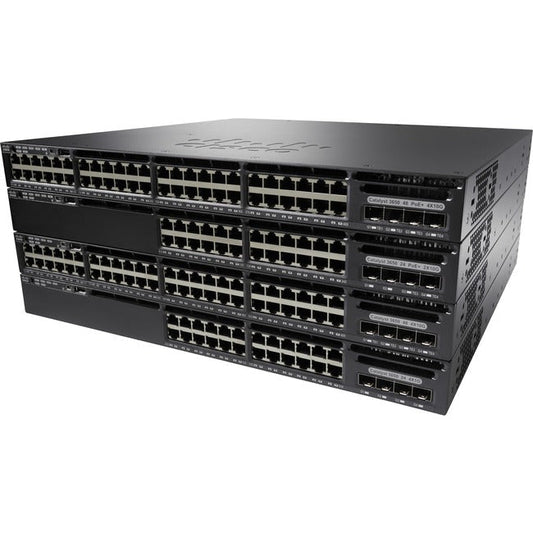 Cisco Catalyst Ws-C3650-24Pd Ethernet Switch WS-C3650-24PD-L-RF
