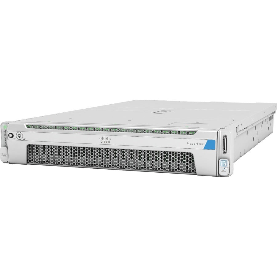 Cisco Hyperflex Hx240C M5 2U Rack Server - 2 X Intel Xeon Silver 4114 2.20 Ghz - 384 Gb Ram - 240 Gb Ssd - 12Gb/S Sas Controller Hx-Sp-240M5Sx-V1