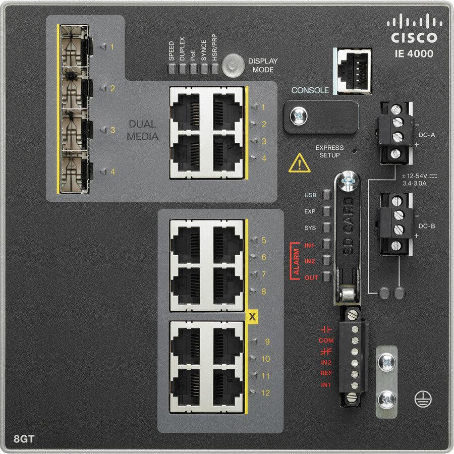 Cisco Ie-4000-8Gt4G-E Layer 3 Switch Ie-4000-8Gt4G-E-Rf