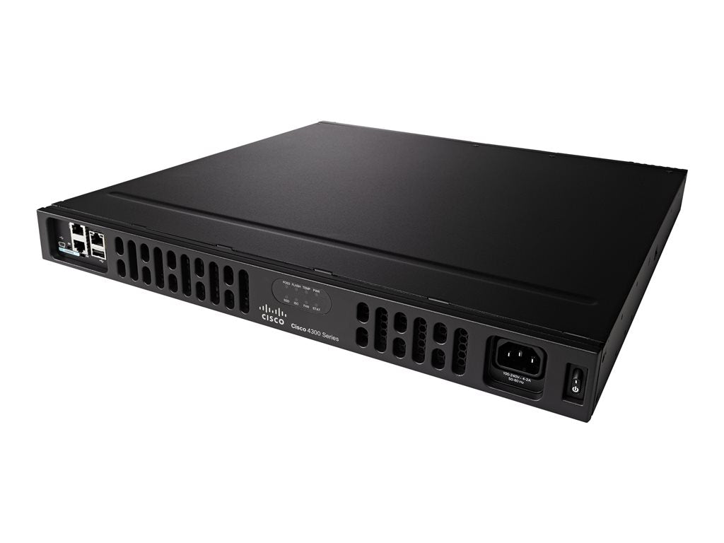 Cisco Integrated Services Router 4331 - - router - - 1GbE - WAN ports: