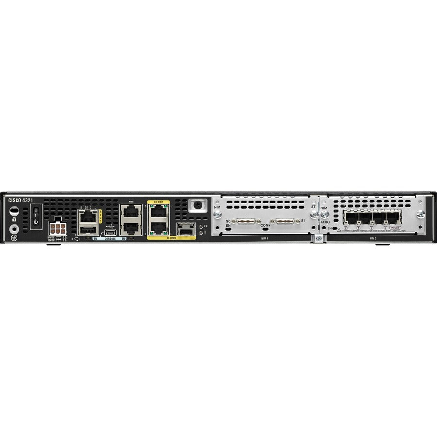 Cisco One Isr 4321 (2Ge,2Nim,4G Flash,4G Dram,Ipb) C1-CISCO4321/K9