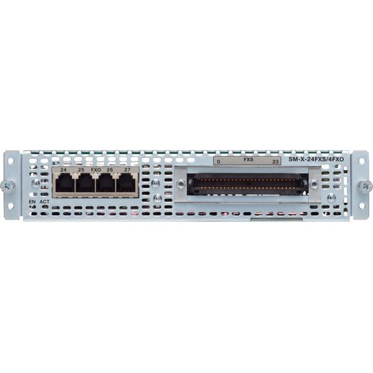 Cisco Single-Wide High Density Analog Voice Service Module SM-X-24FXS/4FXO