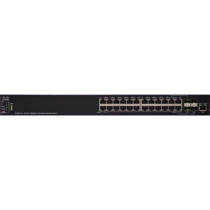 Cisco Sx550X-24F-K9 Sx550X-24F 24-Port 10G Sfp+ Stackable Managed Switch