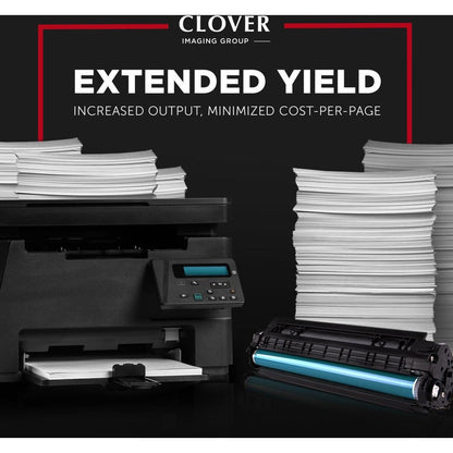 Clover Technologies Remanufactured Extended Yield Laser Toner Cartridge - Alternative For Hp, Canon 85A, 85L, 125 (Ce285A, Ce285X, Ce285L, 3484B001, Crg125, Ep125) - Black Pack