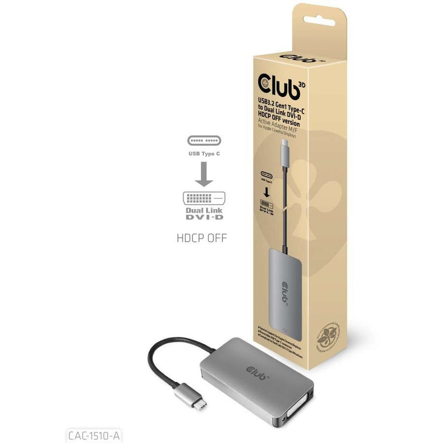 Club 3D Dvi-D/Usb-C Video Adapter