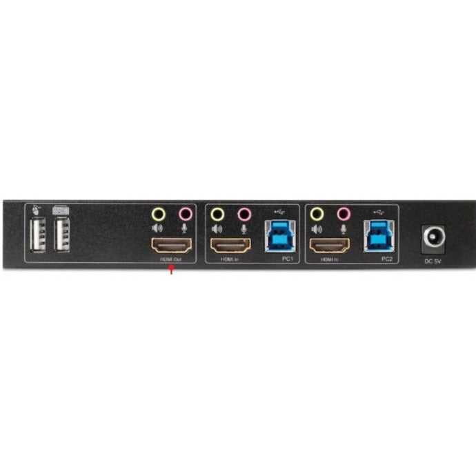 Club 3D Hdmi Kvm Switch For Dual Hdmi 4K 60Hz