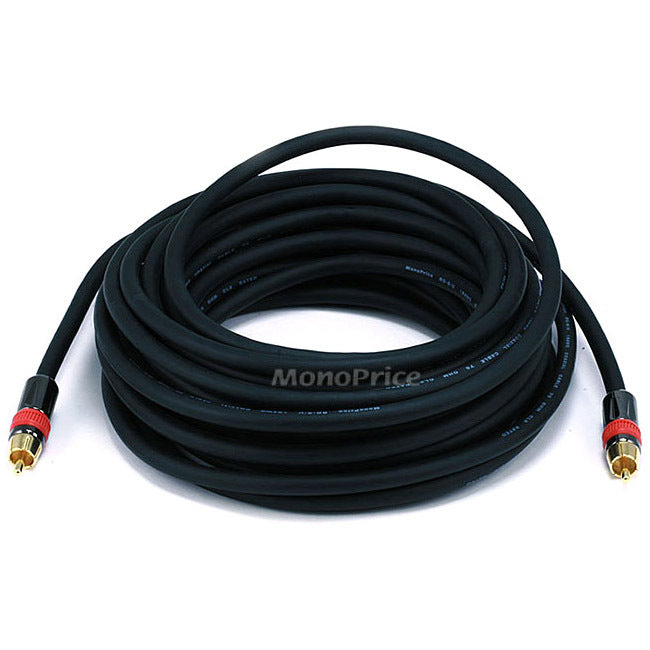 Coaxial A/V Rca Cl2 Rated Cable 35Ft