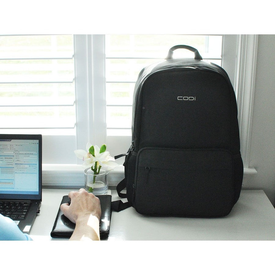 Codi Terra 100% Recycled 15.6" Backpack With Antimicrobial Coating
