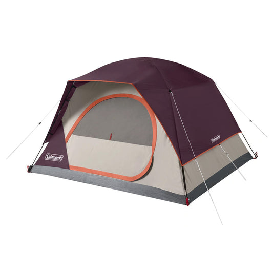 Coleman Skydome&trade; 4-Person Camping Tent - Blackberry