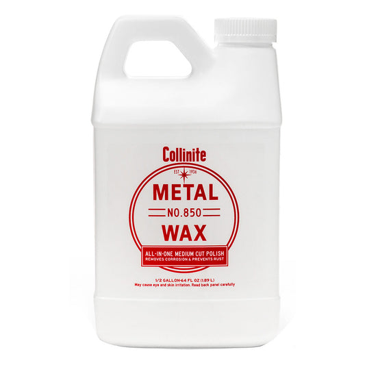 Collinite 850 Metal Wax - Medium Cut Polish - 64oz