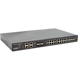 ComNet Layer 2 Industrially Hardened Managed Ethernet Switch GE28FX4TX