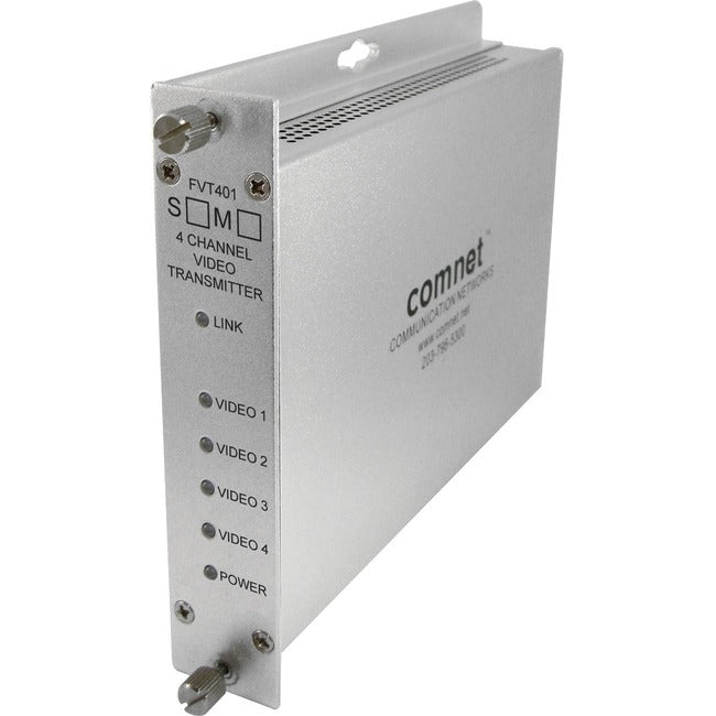 Comnet 4-Channel Video Transmitter (1310 Nm) Fvt401M1