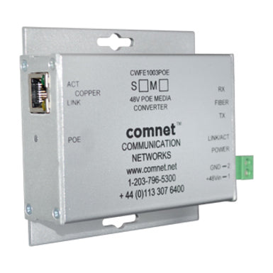 Comnet Cwfe1005Poemho-M Ethernet Media Converter Cwfe1005Poemho/M