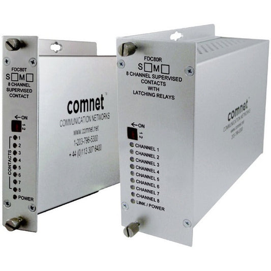 Comnet Fdc80 Series 8-Channel Supervised Contact Closure Fdc80Nltm1