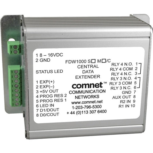 Comnet Optical Wiegand Extender, Central Unit Fdw1000S/C