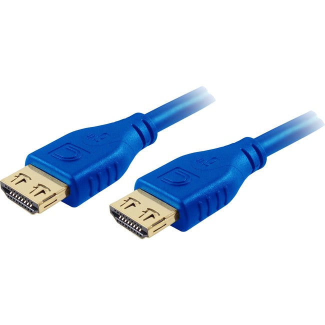 Comprehensive Microflex Pro Av/It Series High Speed Hdmi Cable With Progrip Cool Blue Mhd-Mhd-3Problu