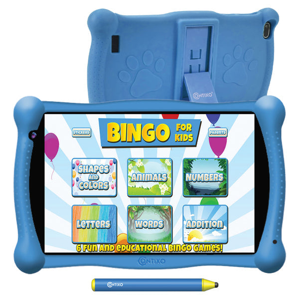 Contixo V10 Blue V10 7-Inch Kids Learning Tablet with with IPS HD ...