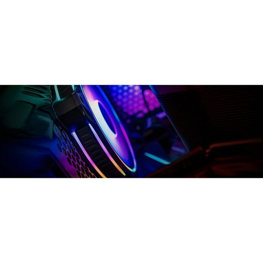 Cooler Master Masterfan Mf120 Halo Duo-Ring Addressable Rgb Lighting 120Mm 3 Pack W/ 24