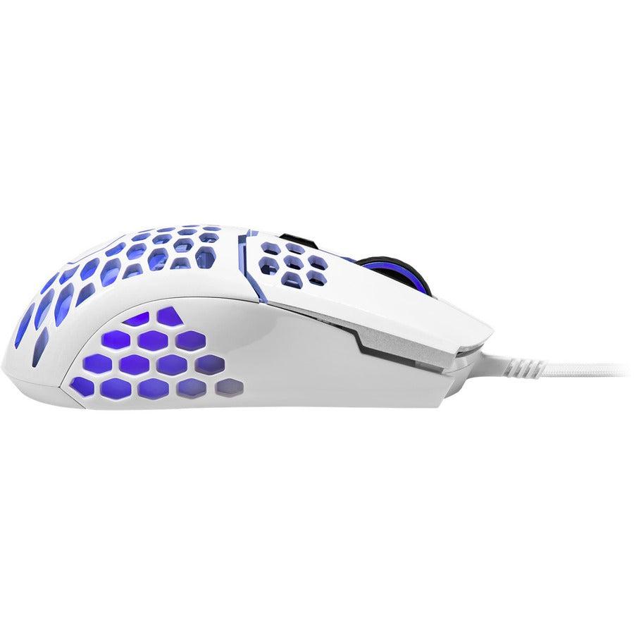 Cooler Master Mm-711-Wwol1 Mm711 Rgb-Led Lightweight 60G Wired Gaming Mouse - Matte White