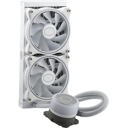 Coolermaster Masterliquid Ml240 Illusion, Translucent Dome, 3Rd Gen Dual Chamber Pump, 240 Radiator, Mlx-D24M-A18Pw-R1