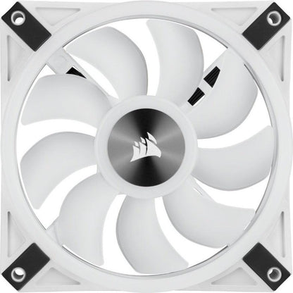 Corsair Ql Series, Icue Ql120 Rgb, 120Mm Rgb Led Pwm White Fan, Single Fan - Co-9050103-Ww