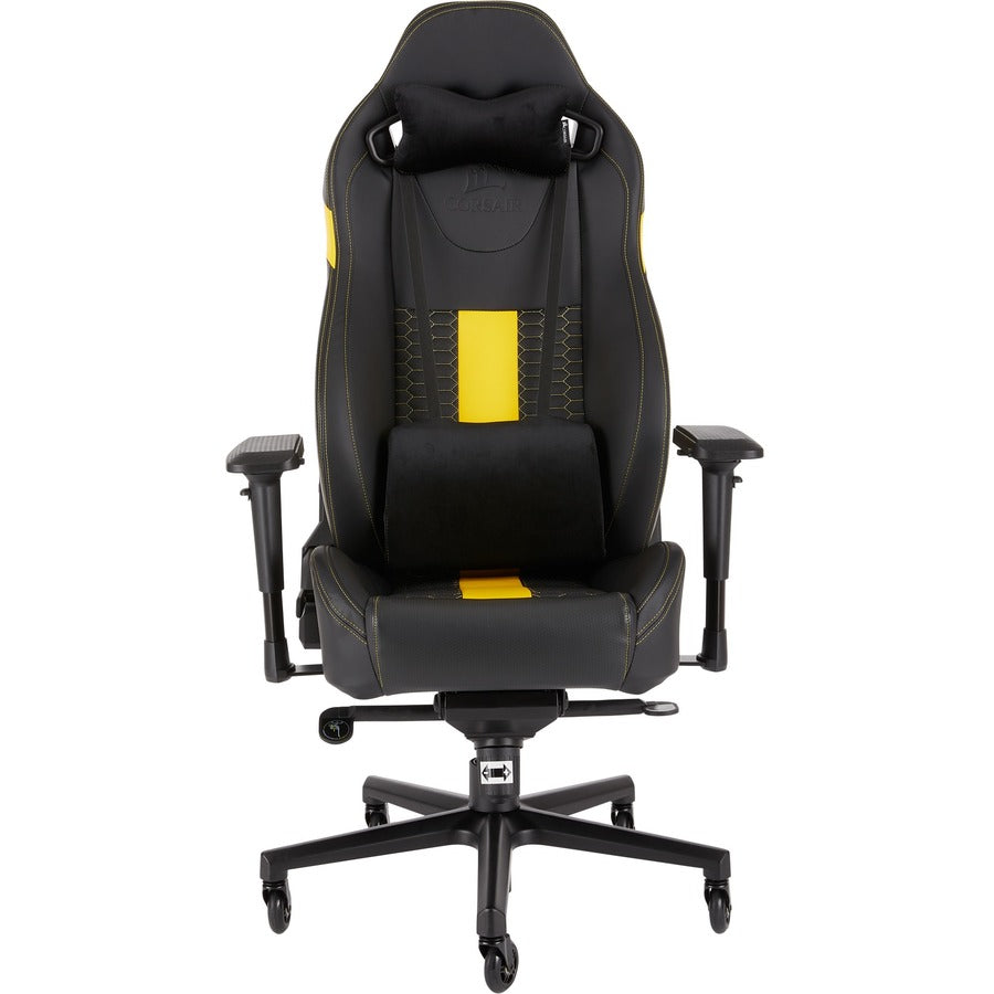 Corsair T2 Road Warrior Gaming Chair - Black/Yellow