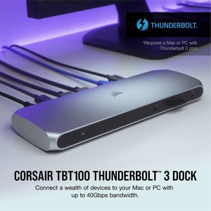 Corsair Tbt100 Thunderbolt 3 Dock
