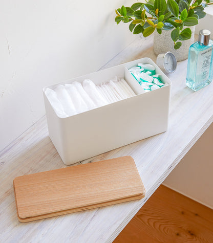 Countertop Organizer - Steel + Wood