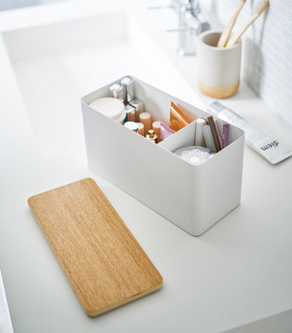 Countertop Organizer - Steel + Wood