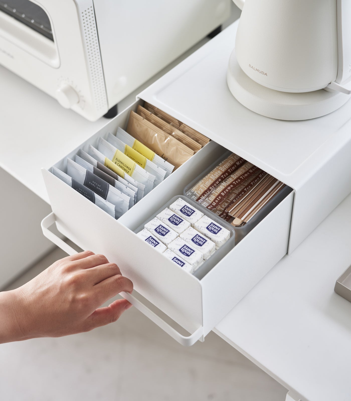 Countertop Rack with Drawer - Steel