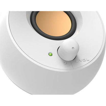 Creative Pebble 2.0 Speaker System - 4.40 W Rms - White